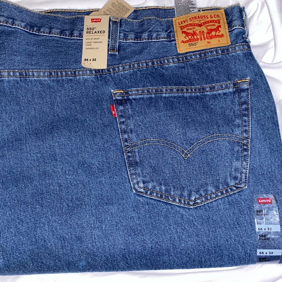 Levi's Other - Men’s Levi Jeans 550 Relaxed Fit 66x32